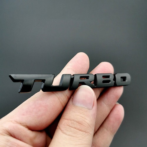 Adesivo metallo nero logo - 3d,