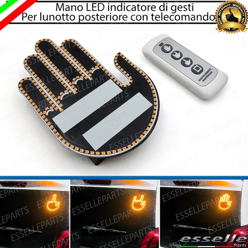 Mano led gesti - corna, dito