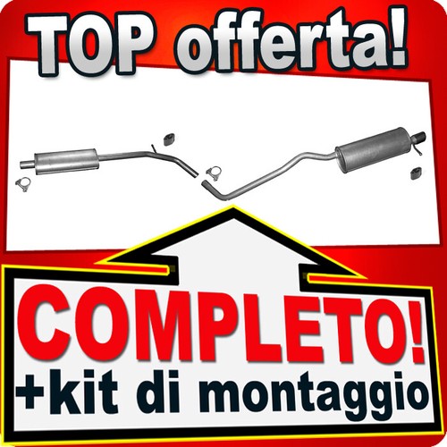 Scarico completo per - scarico, dacia